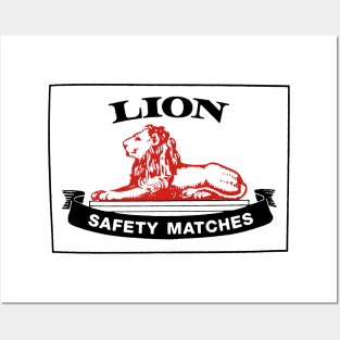 Lion Matches Posters and Art